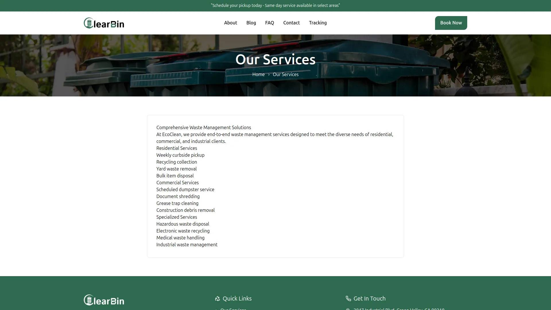 Waste Management