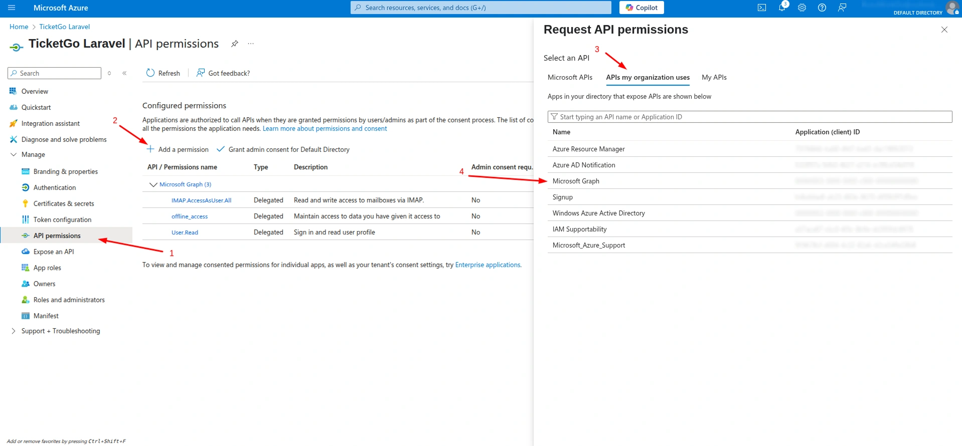 IMAP Credentials