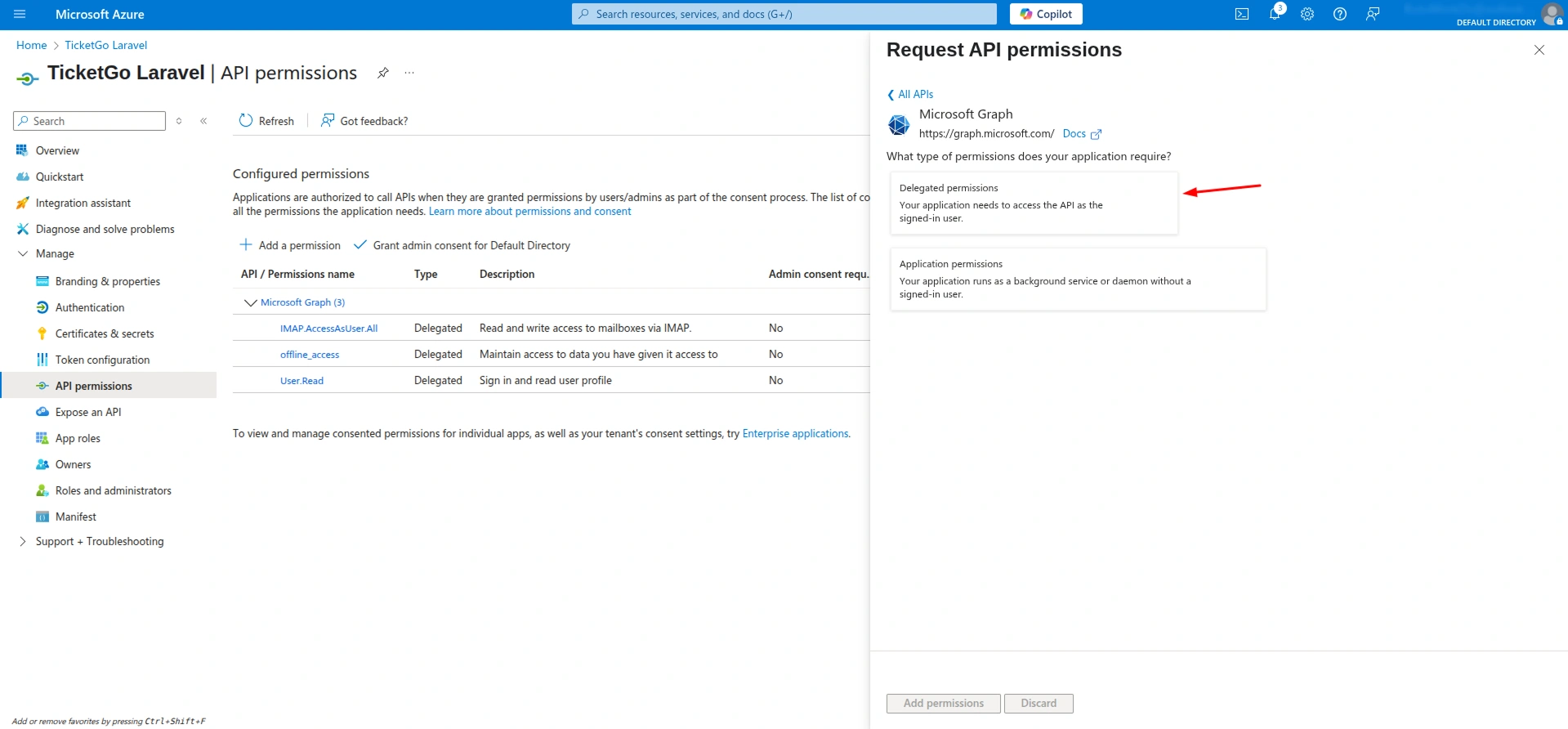 IMAP Credentials