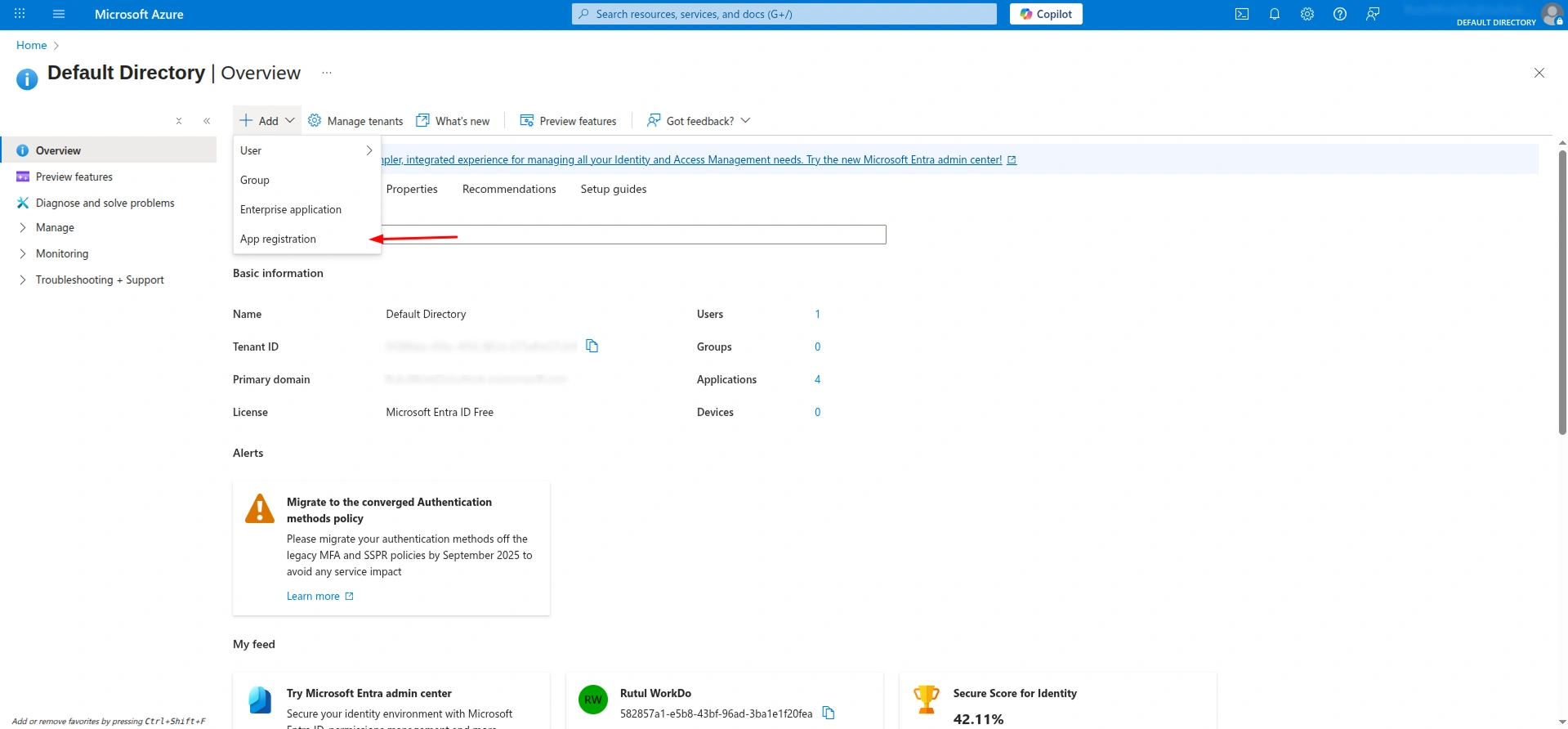 IMAP Credentials