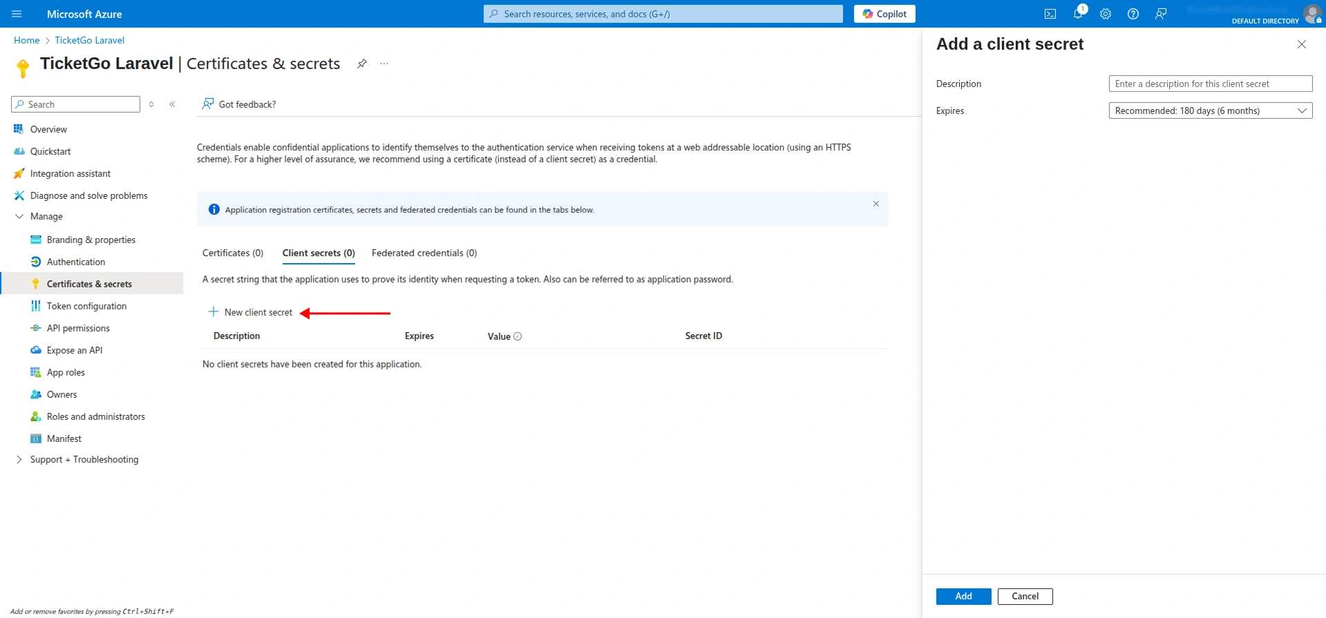 IMAP Credentials