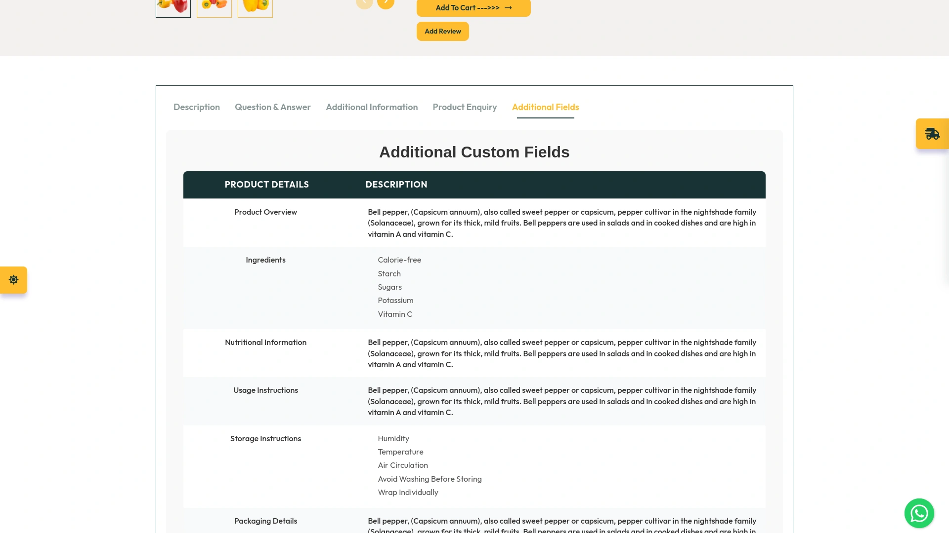 Additional Custom Fields – eCommerceGo Add-On
