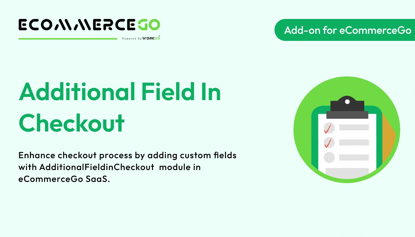 Additional Field In Checkout
