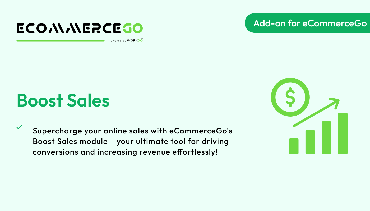 Boost Sales – eCommerceGo Addon - WorkDo