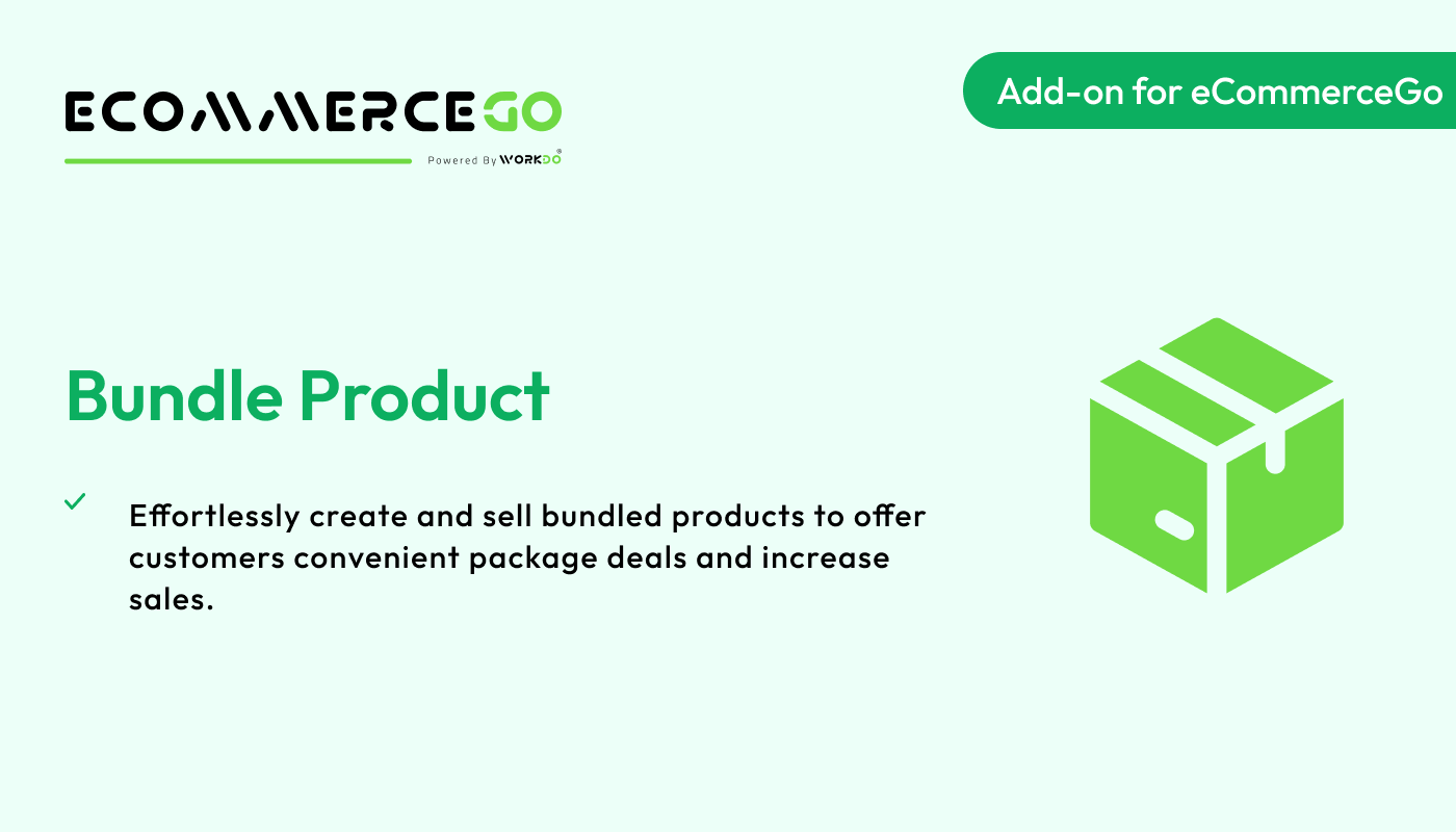 Bundle Product – eCommerceGo Addon - WorkDo