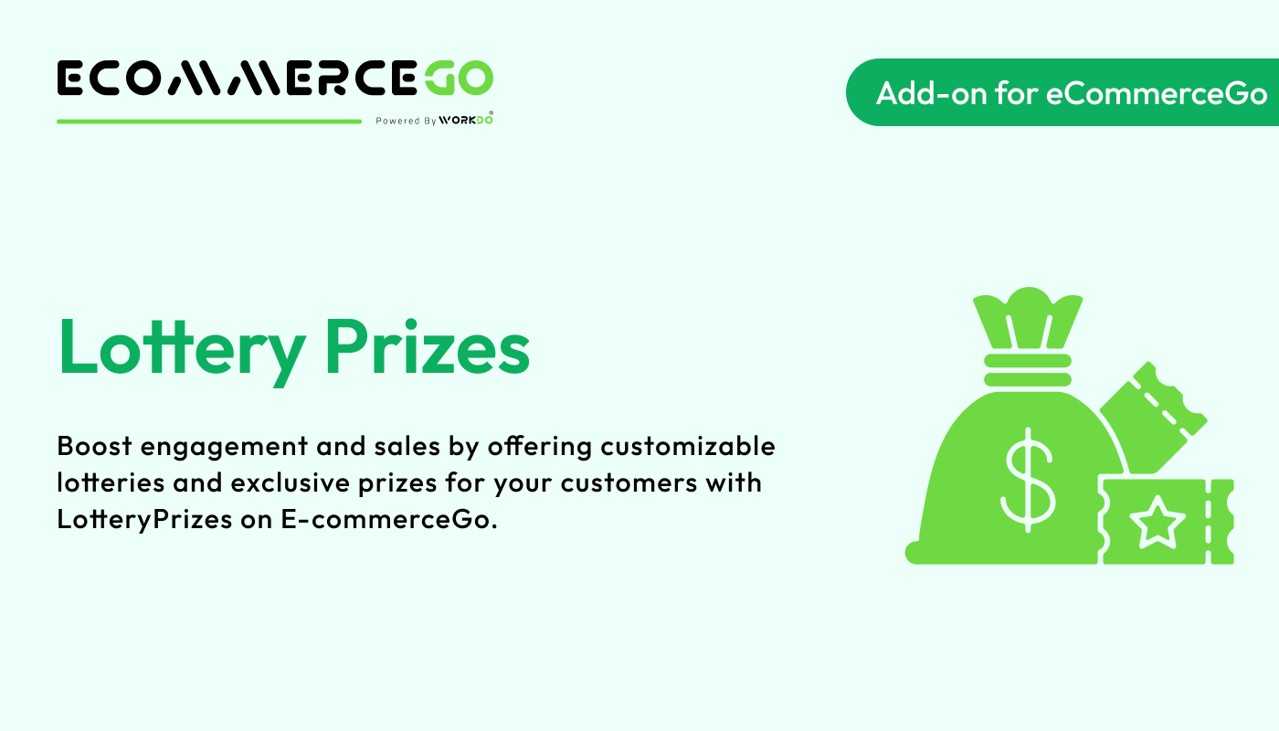 Lottery Prizes – eCommerceGo Addon - WorkDo