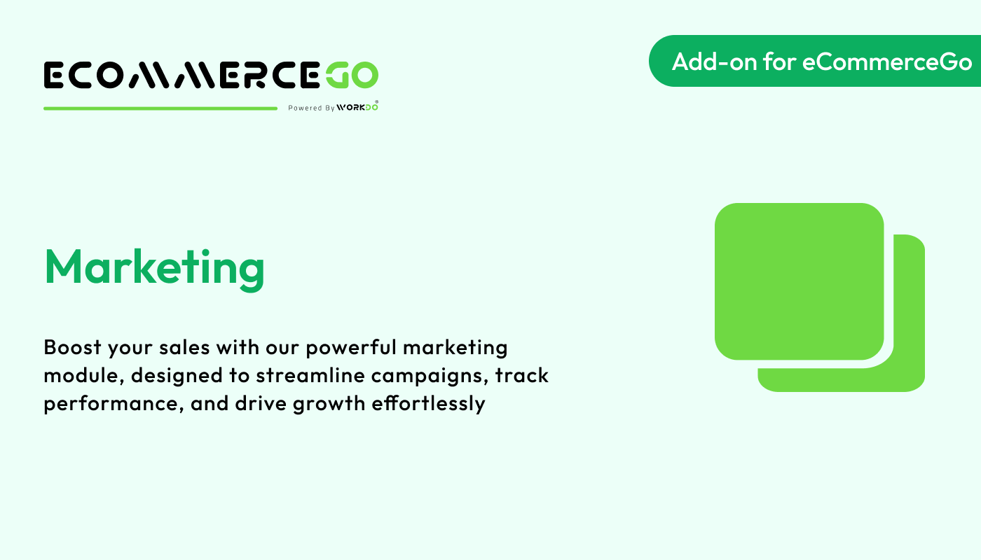 Marketing – eCommerceGo Addon - WorkDo