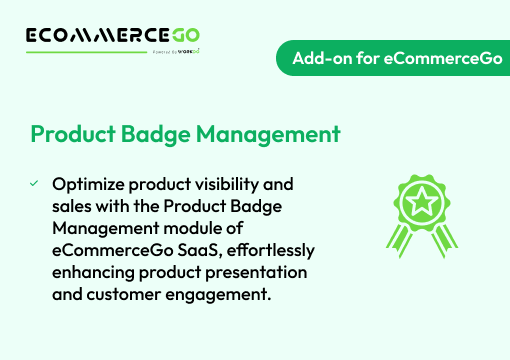 Product Badge Management – eCommerceGo Addon - WorkDo