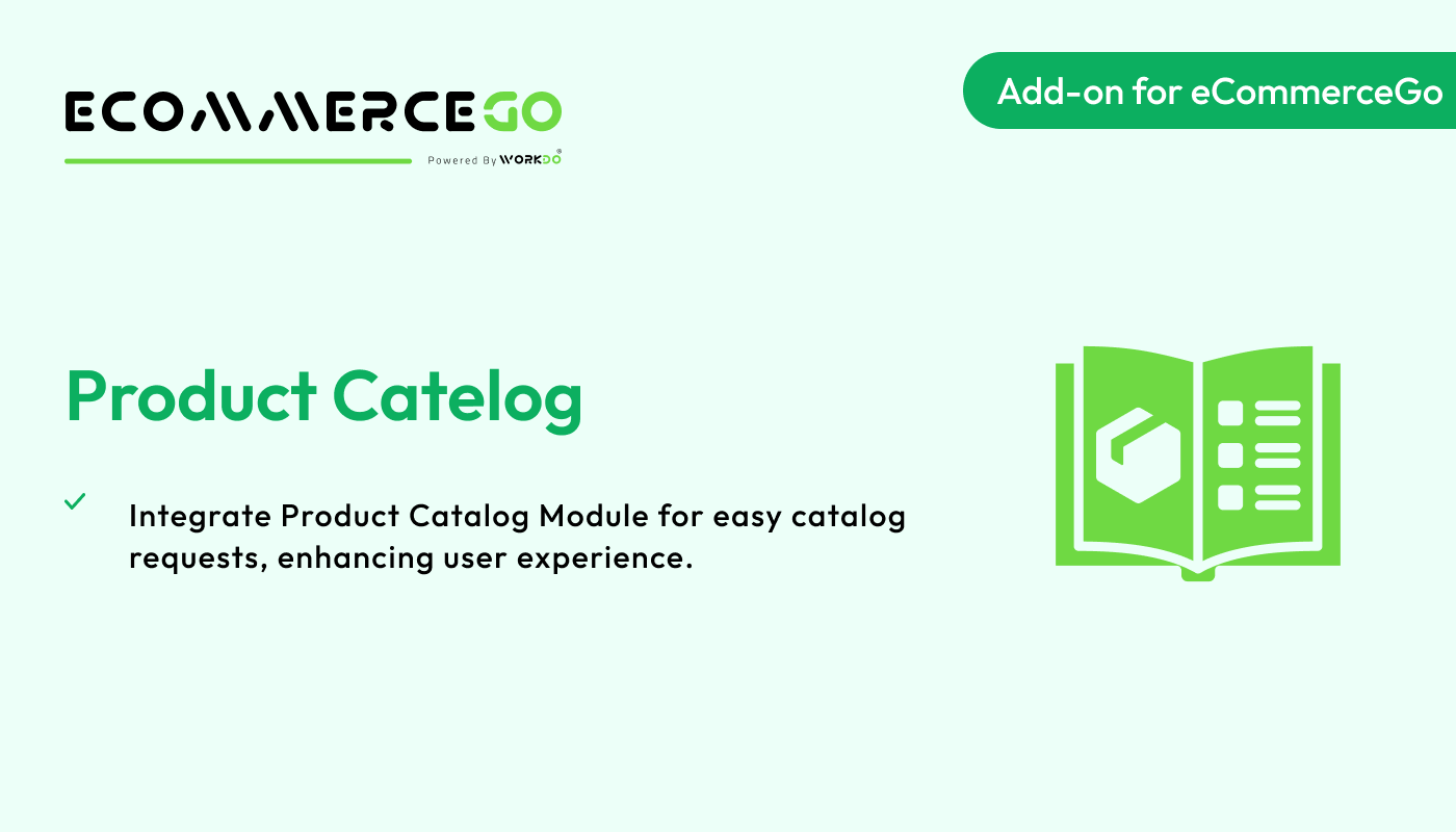 Product Catelog – eCommerceGo Addon - WorkDo