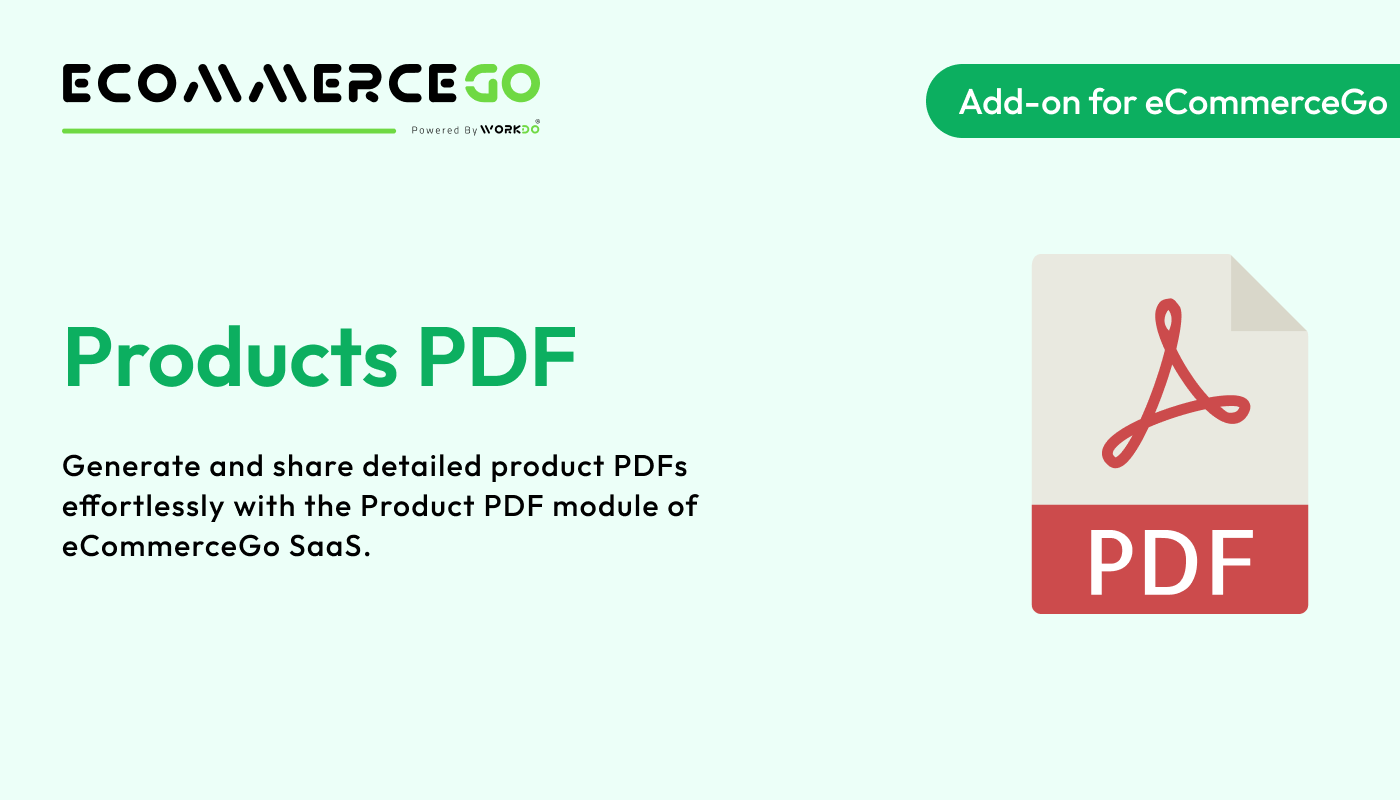 Products PDF – eCommerceGo Addon - WorkDo