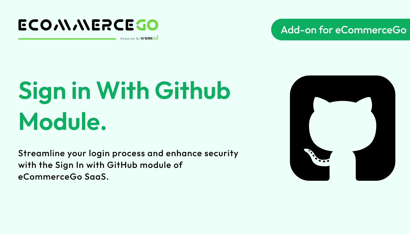 Sign-In with Github – eCommerceGo Addon - WorkDo