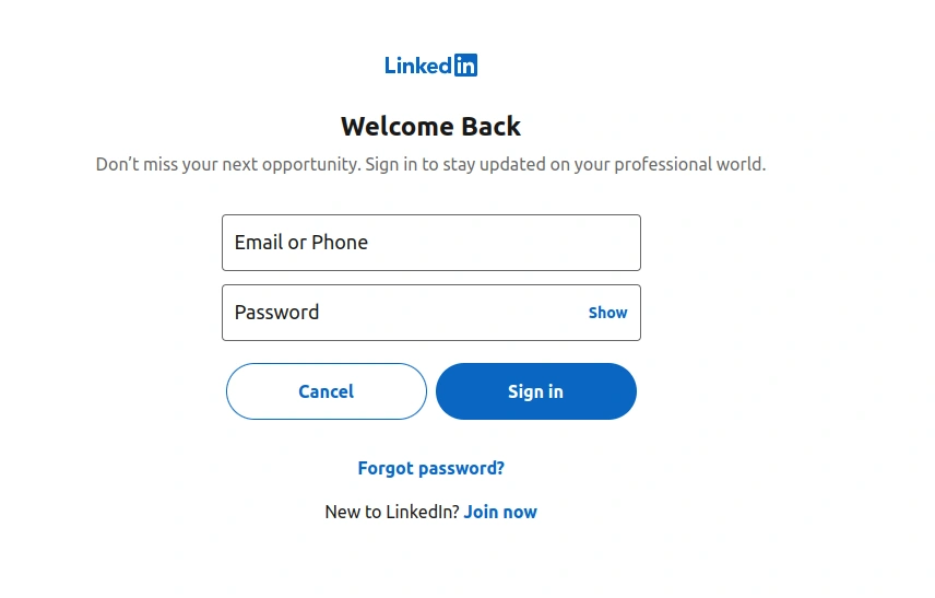 Sign-In With LinkedIn – eCommerceGo Add-On