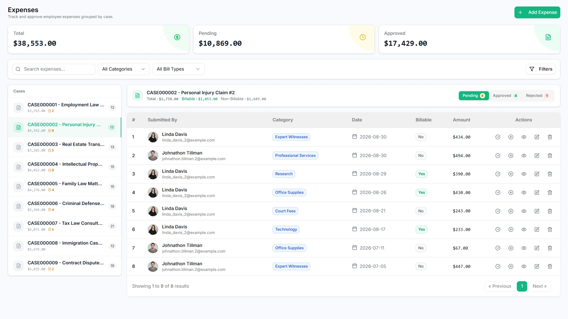 Advocate SaaS Preview 6
