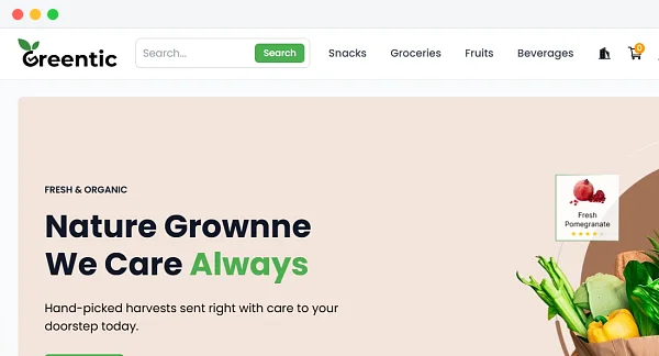 eCommerceGo SaaS online store