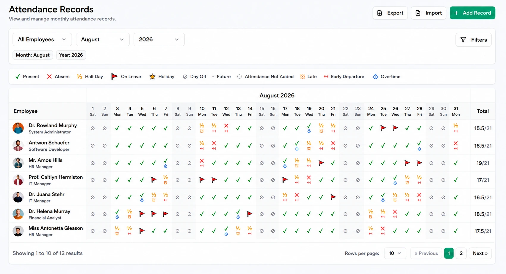 HRM SaaS Preview 1