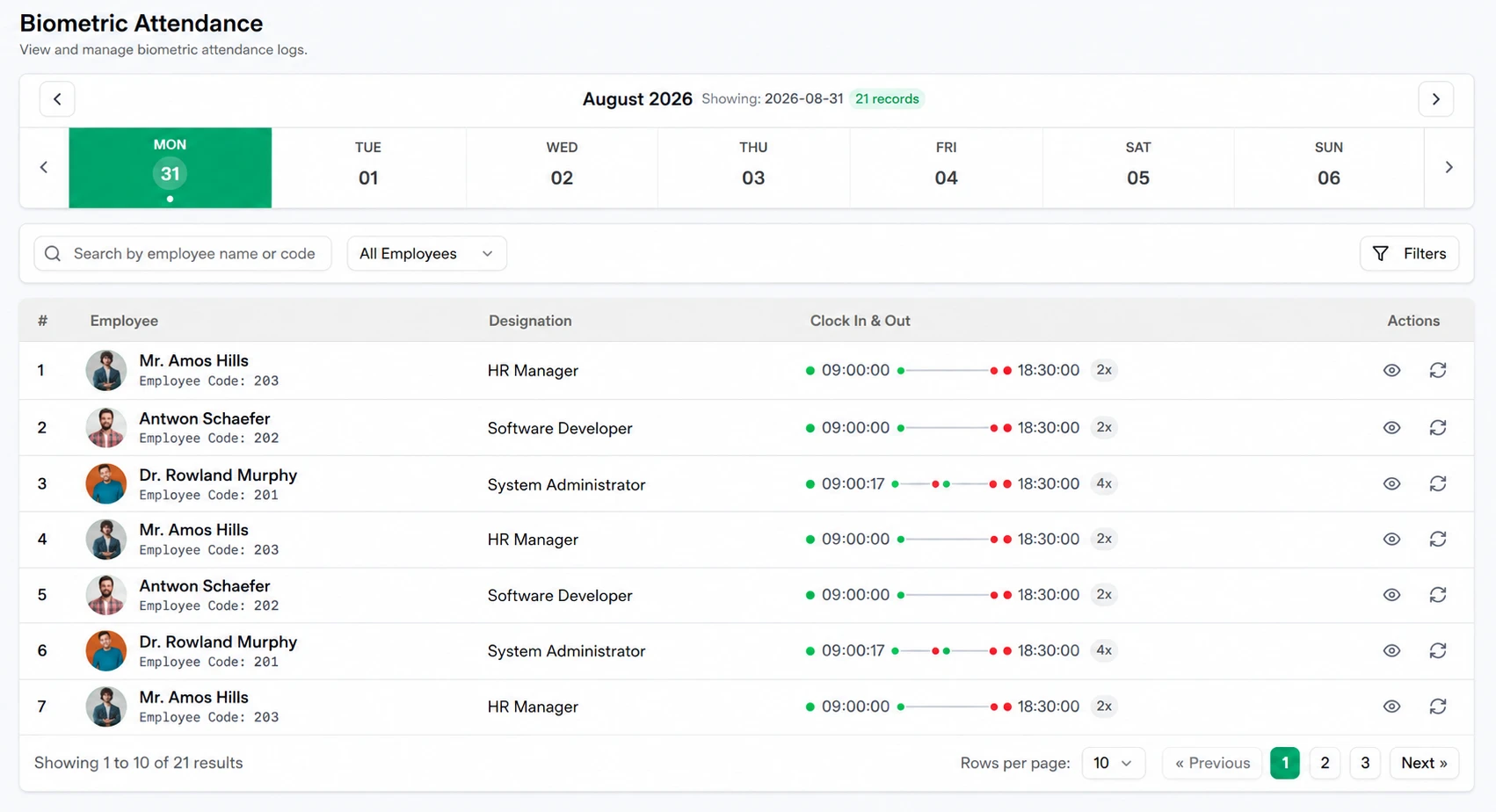 HRM SaaS Preview 5