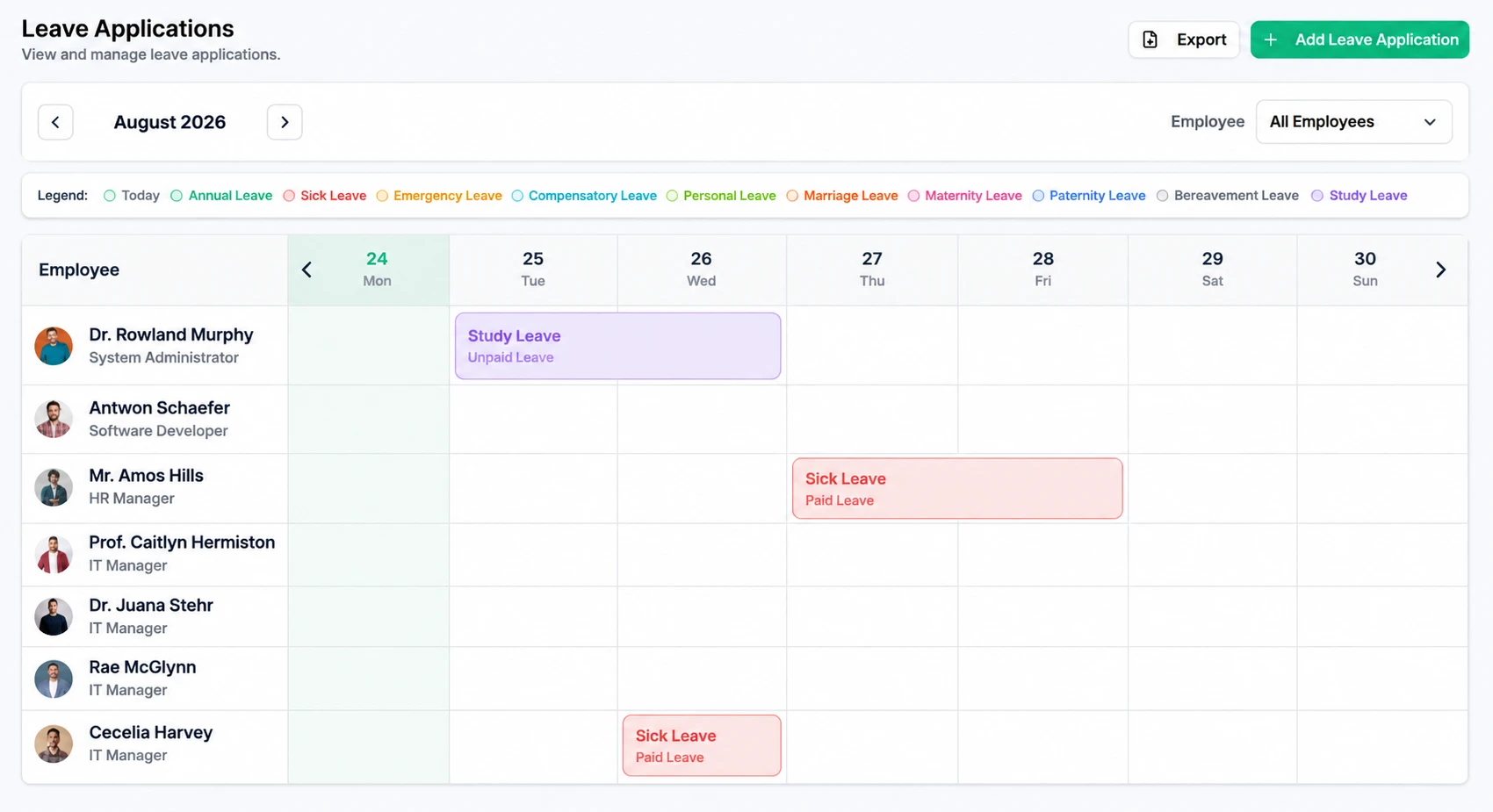 HRM SaaS Preview 6
