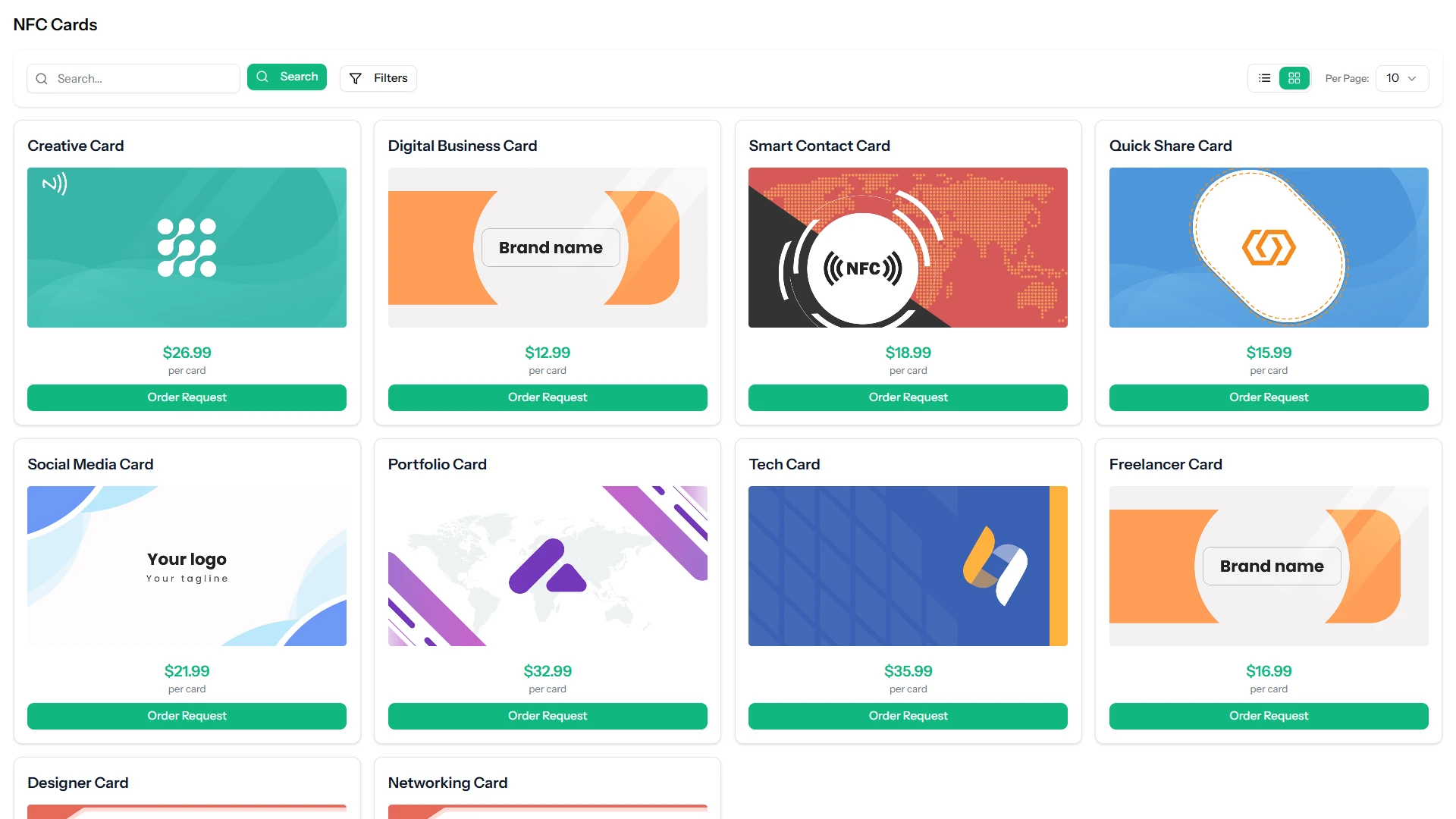 vCard SaaS Preview 2