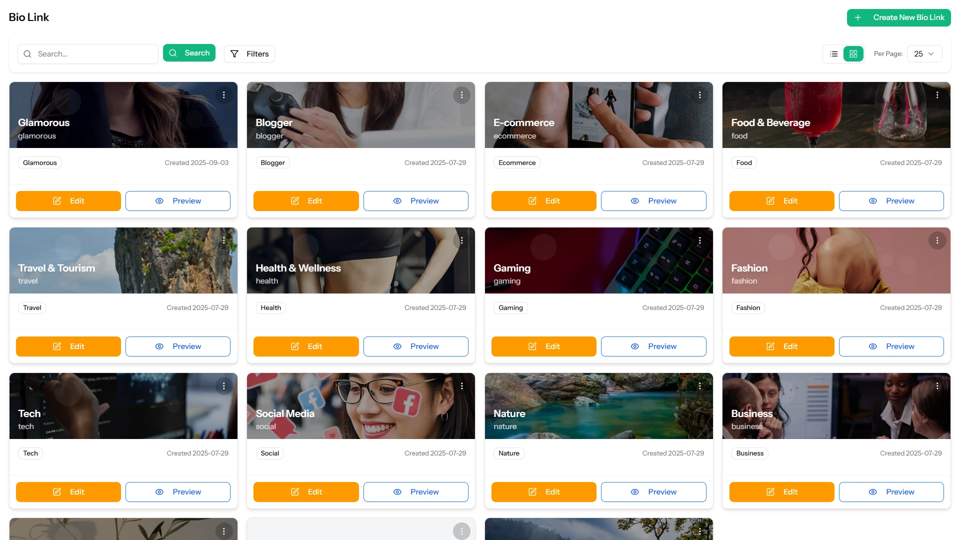 vCard SaaS Preview 5