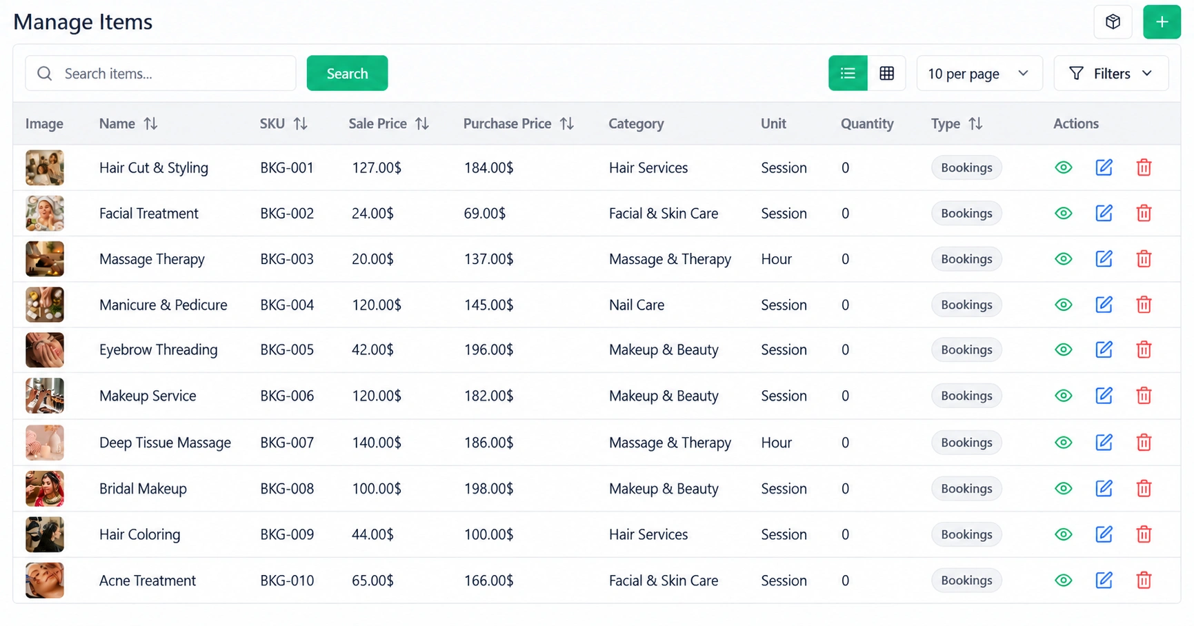 Inventory & Product Tracking