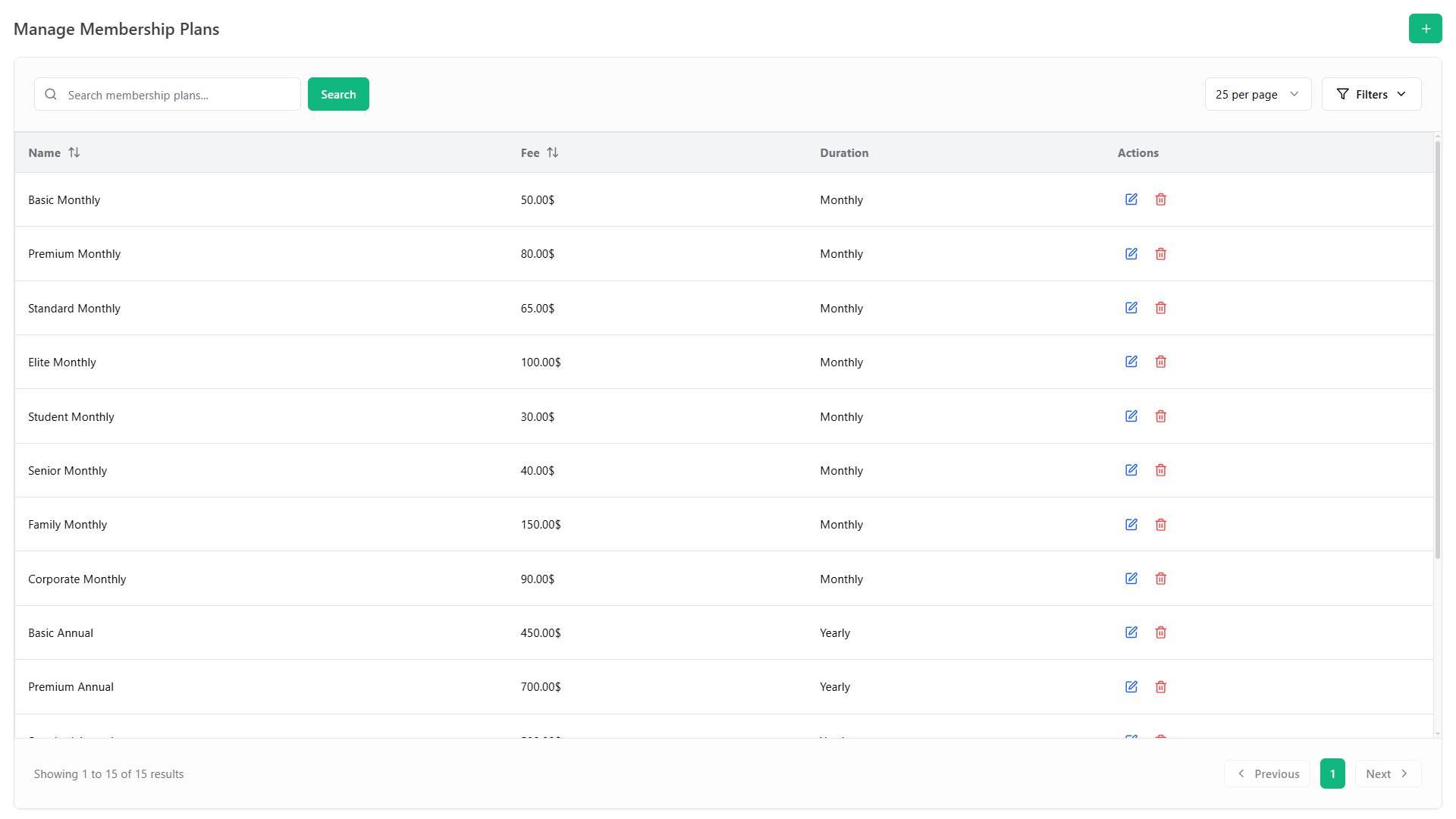 Create & Manage Flexible Membership Plans