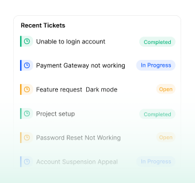 Support & Helpdesk Preview