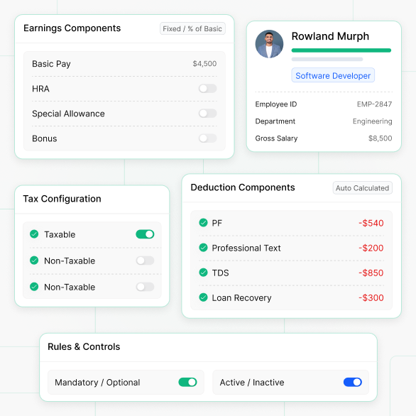 payroll management feature