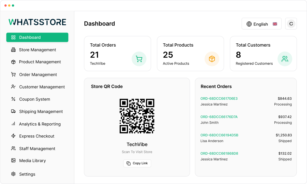 whatsstore-saas-dashboard