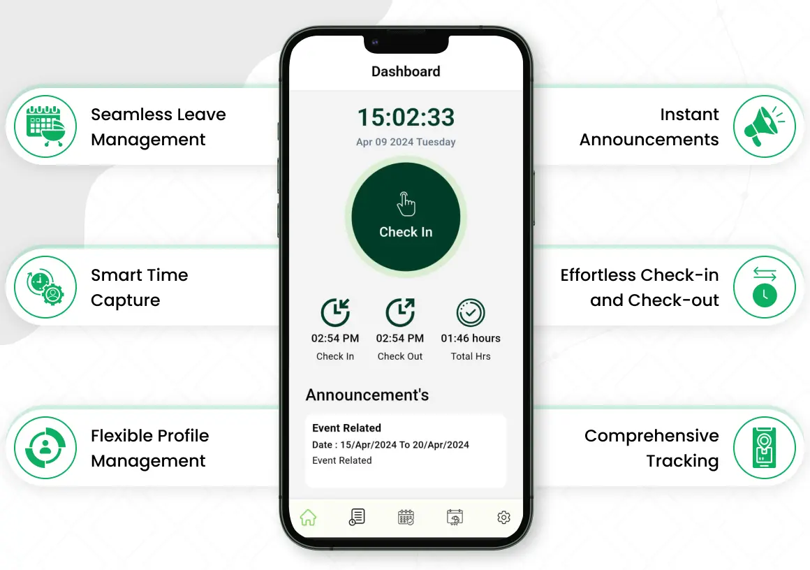 Attendance – Dash Mobile App