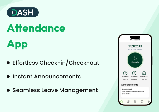 Attendance – Dash Mobile App