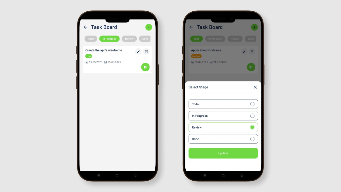 Project Management – Dash Mobile App