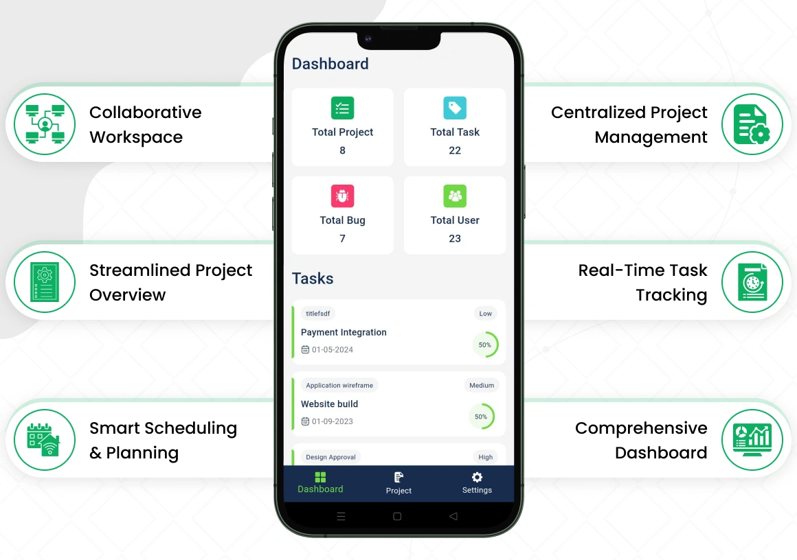 Project Management – Dash Mobile App