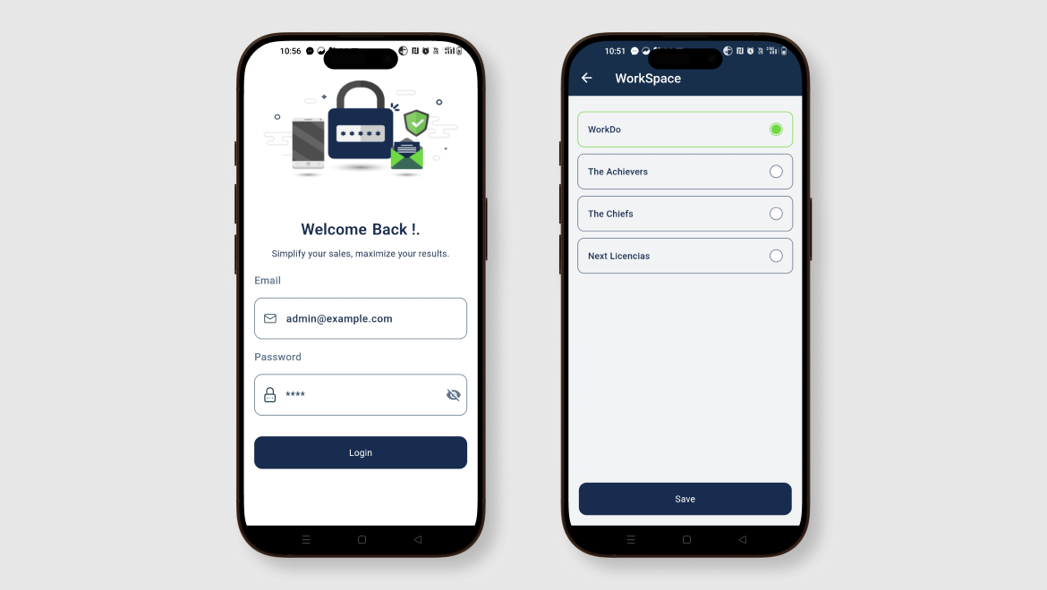 Sales – Dash Mobile App