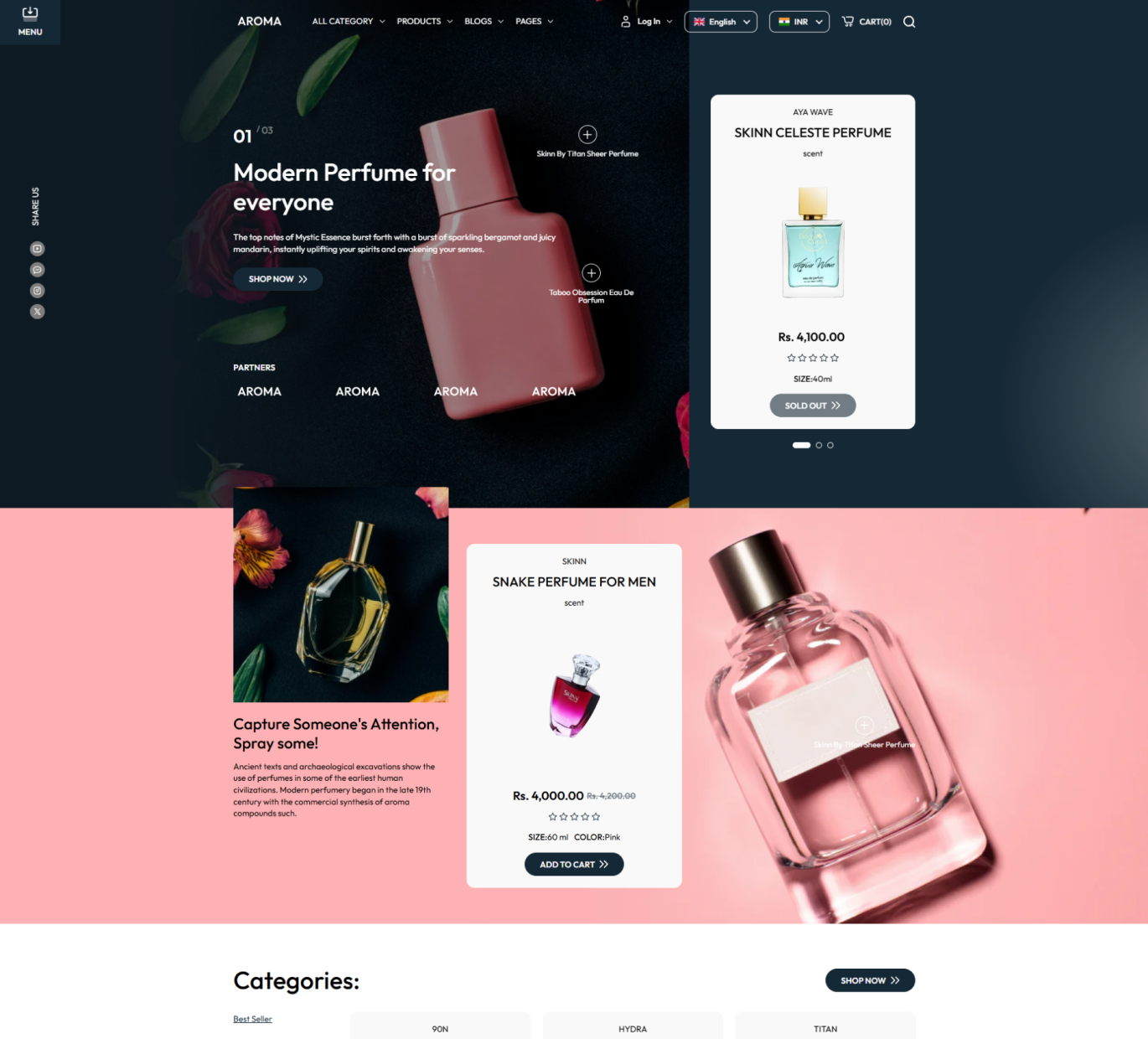 Aroma Shopify Theme - WorkDo