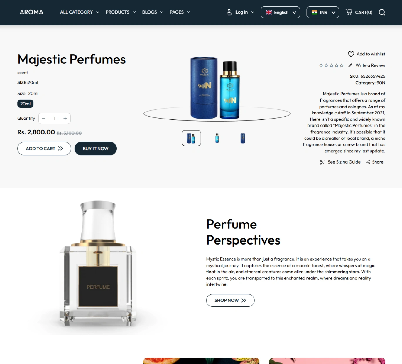 Aroma Shopify Theme - WorkDo