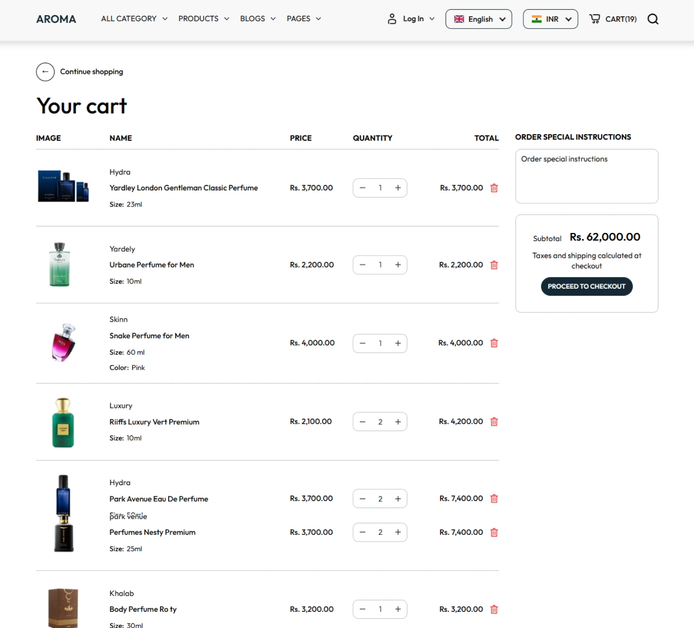 Aroma Shopify Theme - WorkDo