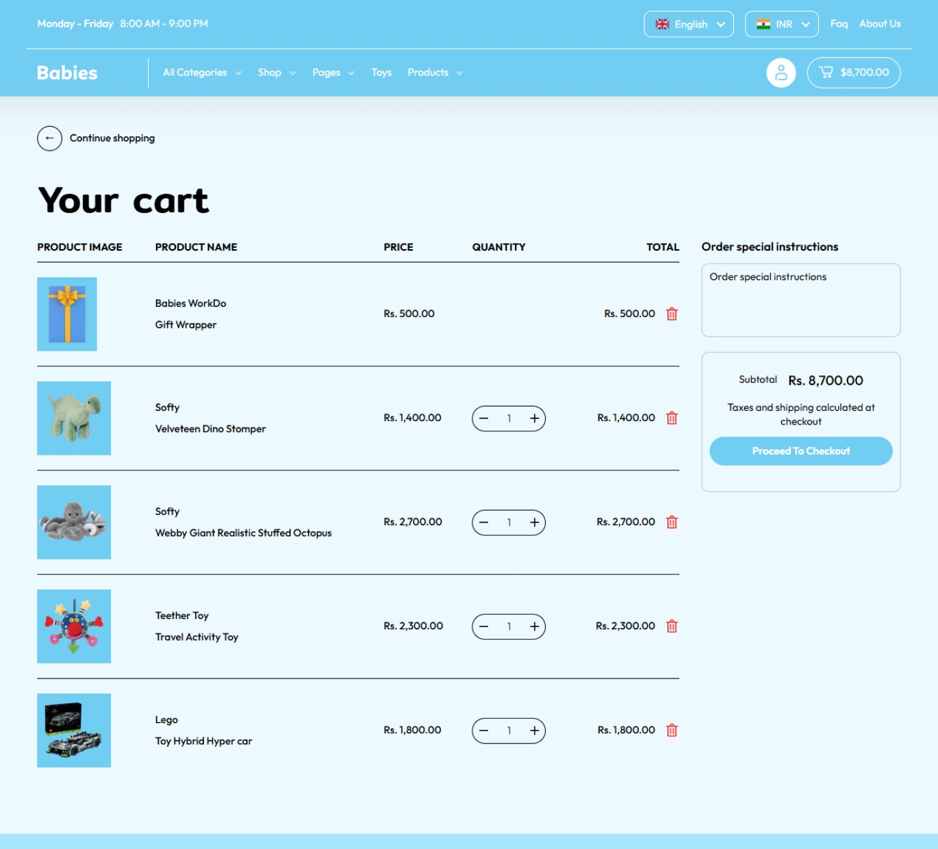 Babies Shopify Theme - WorkDo