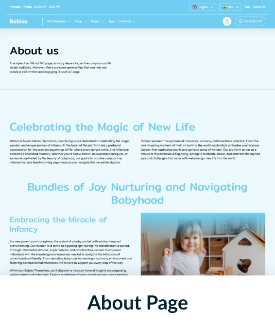 Babies Shopify Theme