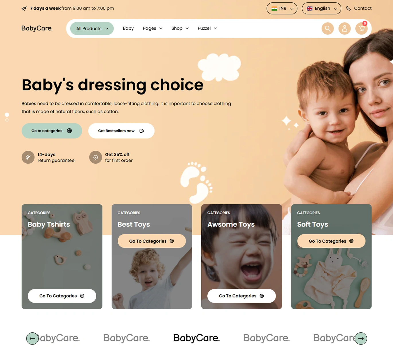 babycare shopify theme