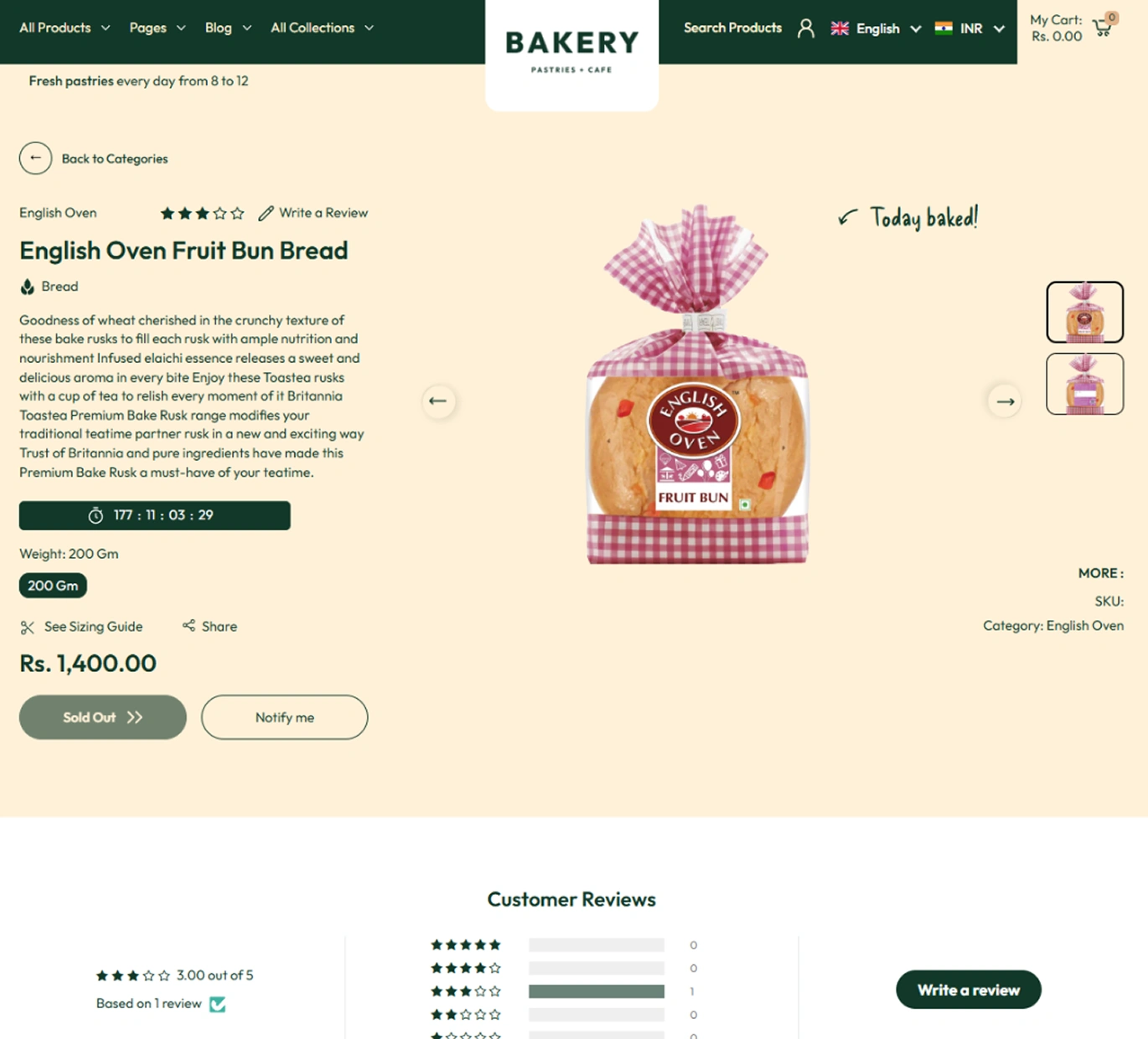 Bakery Shopify Theme - WorkDo