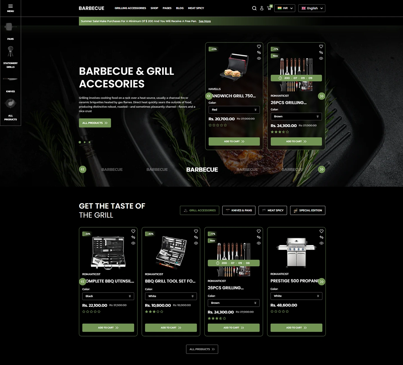 Barbecue Shopify Theme - WorkDo