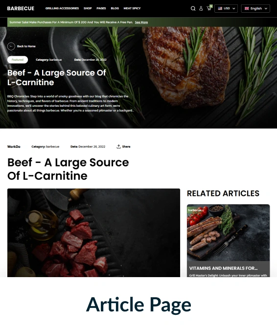Barbecue Shopify Theme