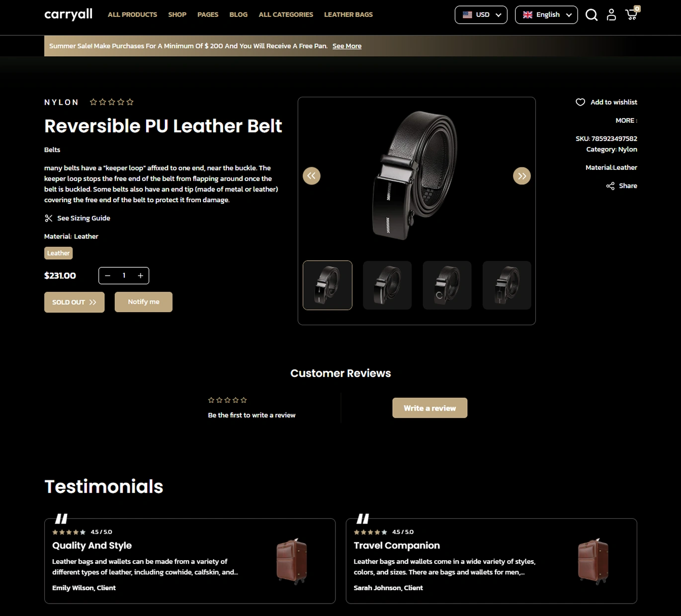 Carry All Shopify Theme - WorkDo