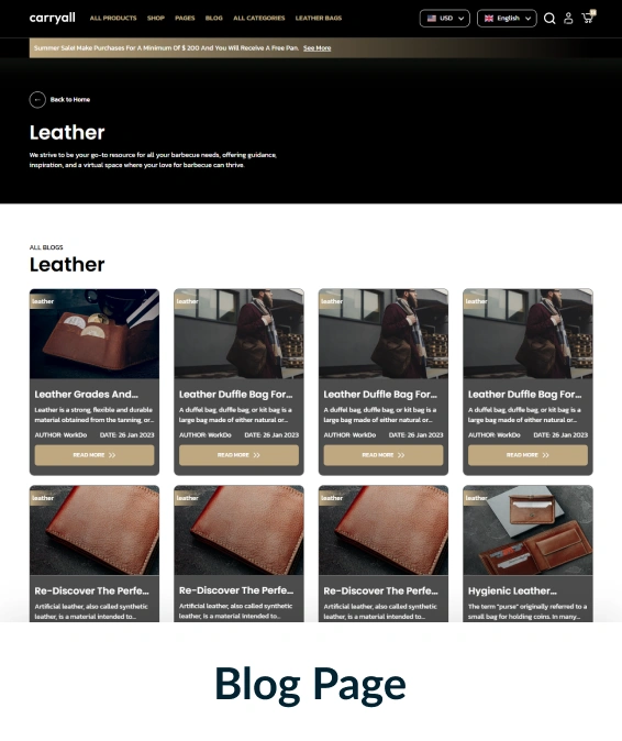 Carry All Shopify Theme