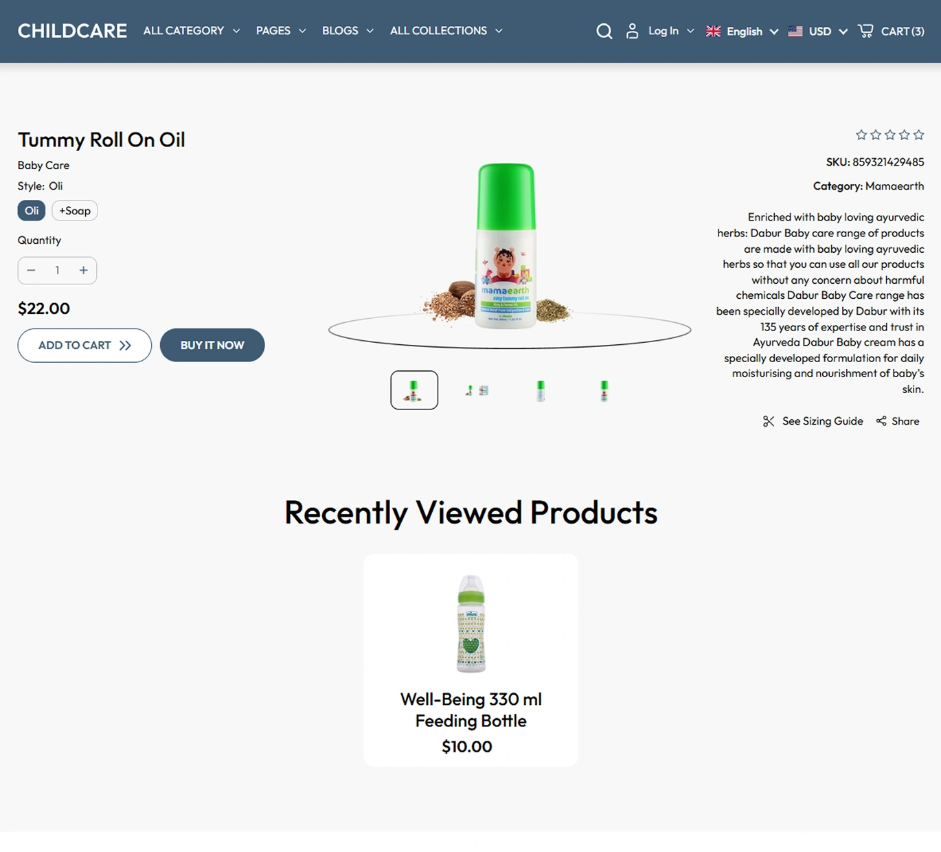 Childcare Shopify Theme - WorkDo