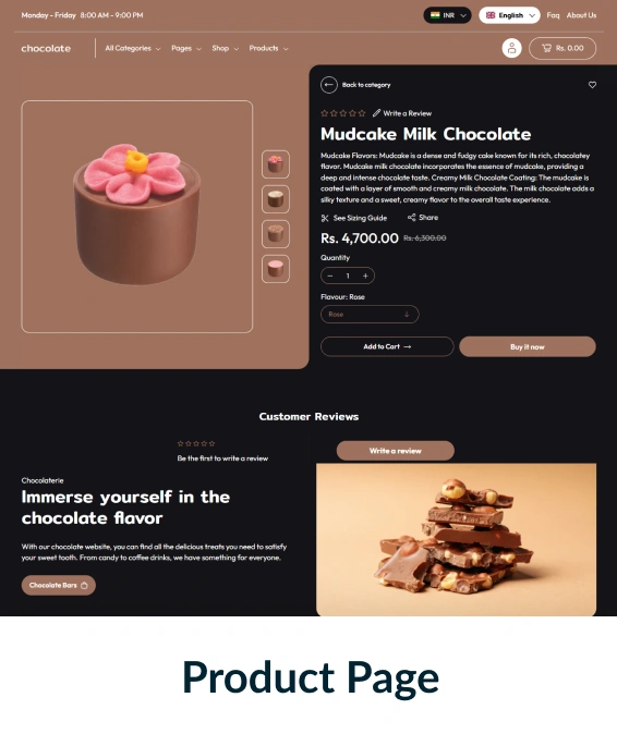 Chocolate Shopify Theme