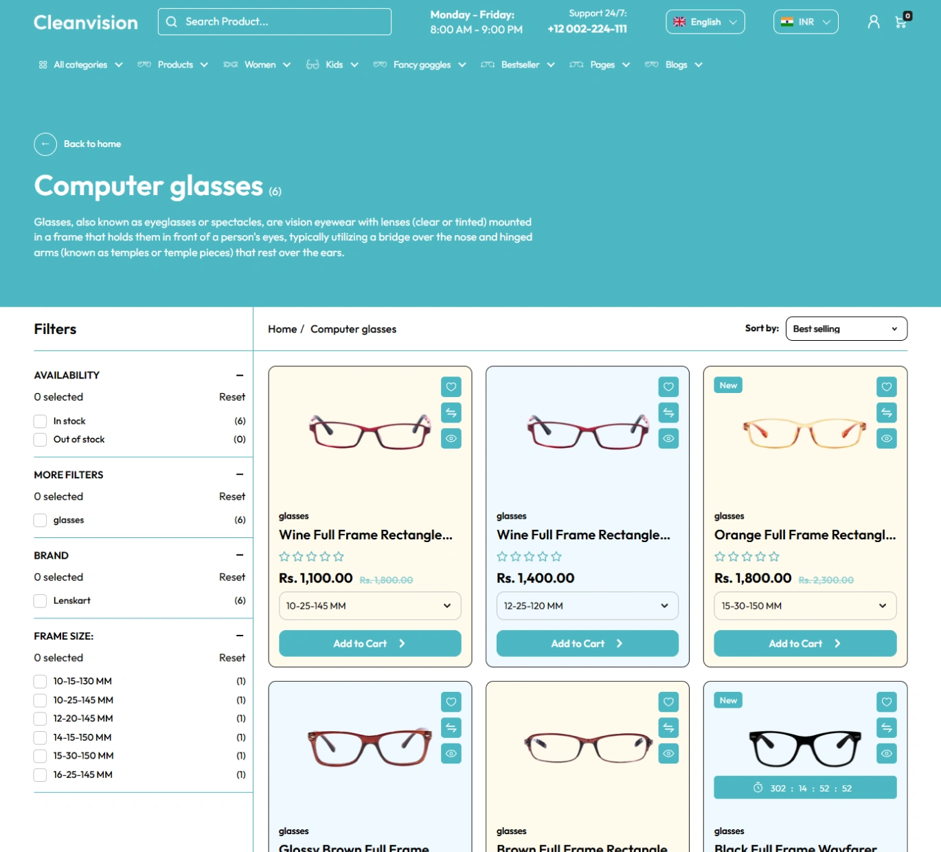 Cleanvision Shopify Theme - WorkDo