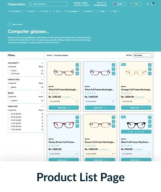 Cleanvision Shopify Theme