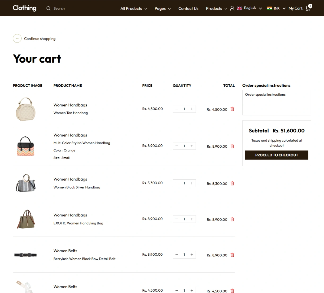 Clothing Shopify Theme - WorkDo