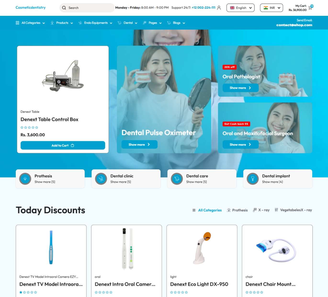 Cosmetic Dentistry Shopify Theme - WorkDo